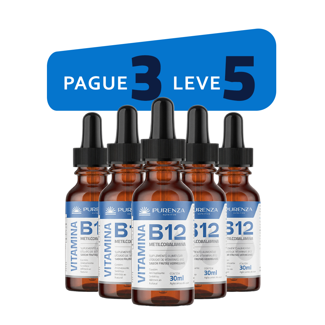 KIT VITAMINA B12 – 5 UNIDADES