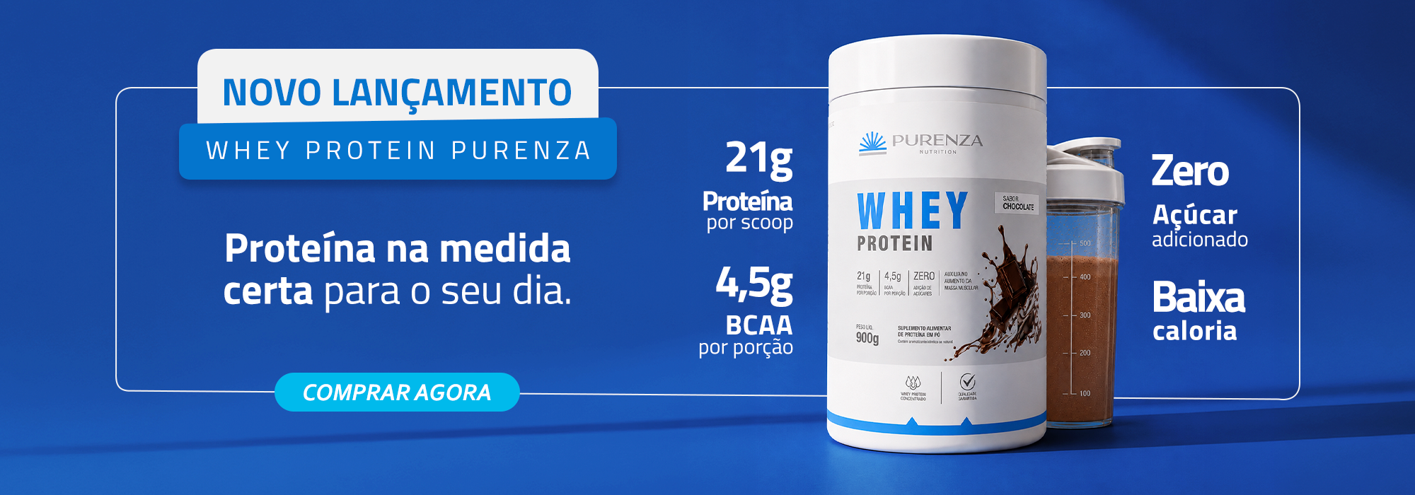 Lançamento Whey Chocolate