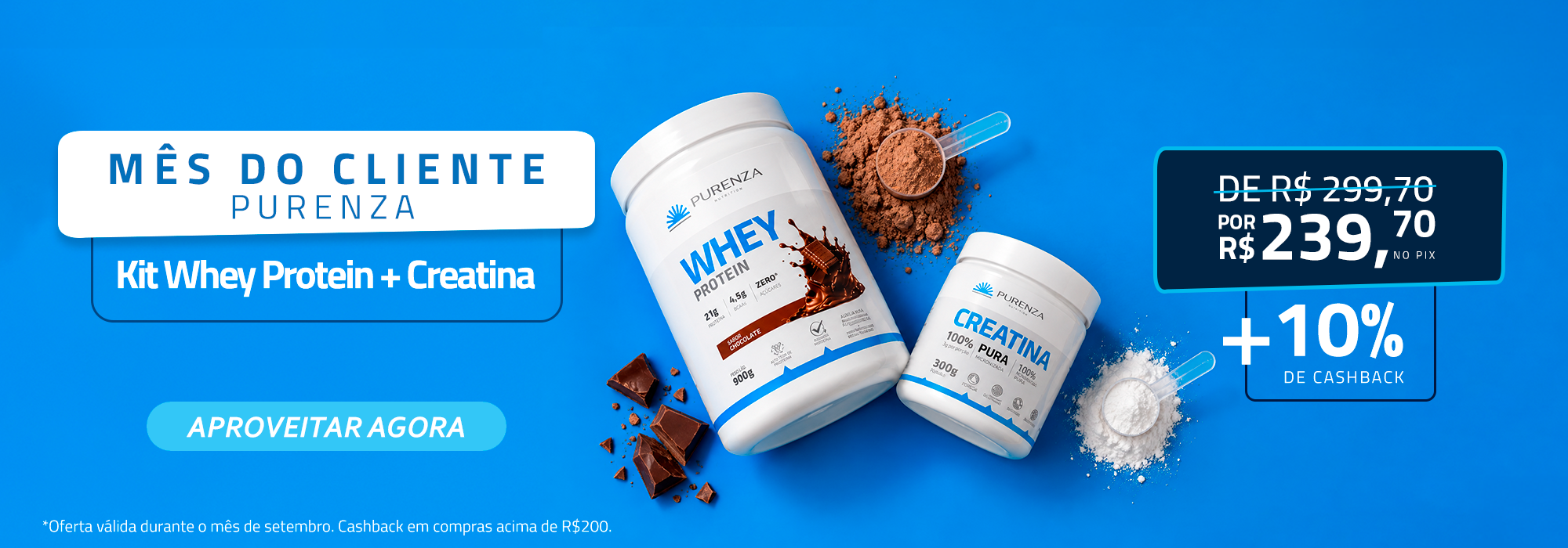 Whey + Creatina