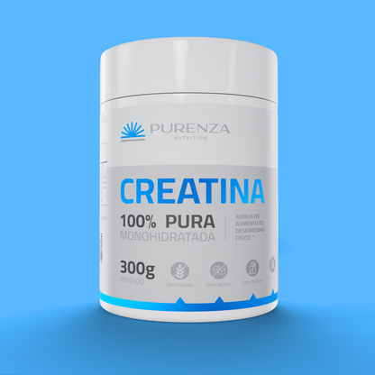 Creatina Monohidratada 100% pura 300g - Purenza