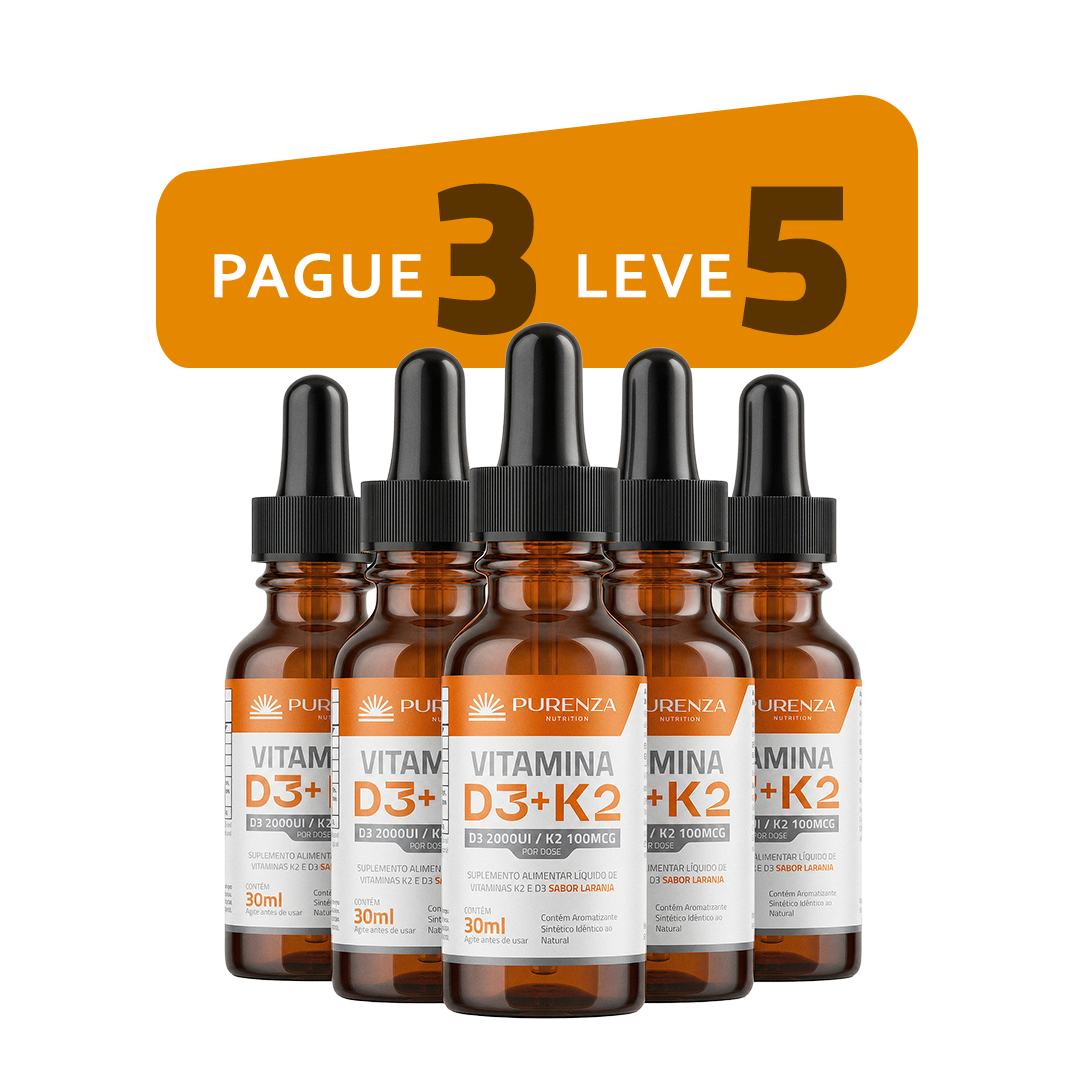 KIT VITAMINA D3+K2 – 5 UNIDADES